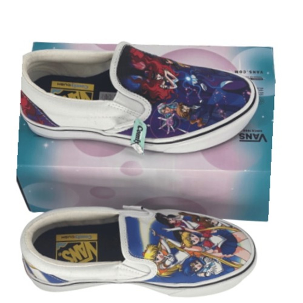 Vans Sneaker Comfycush‎ Slip On Pretty Guardians Sailor Moon Women's Size 5 New